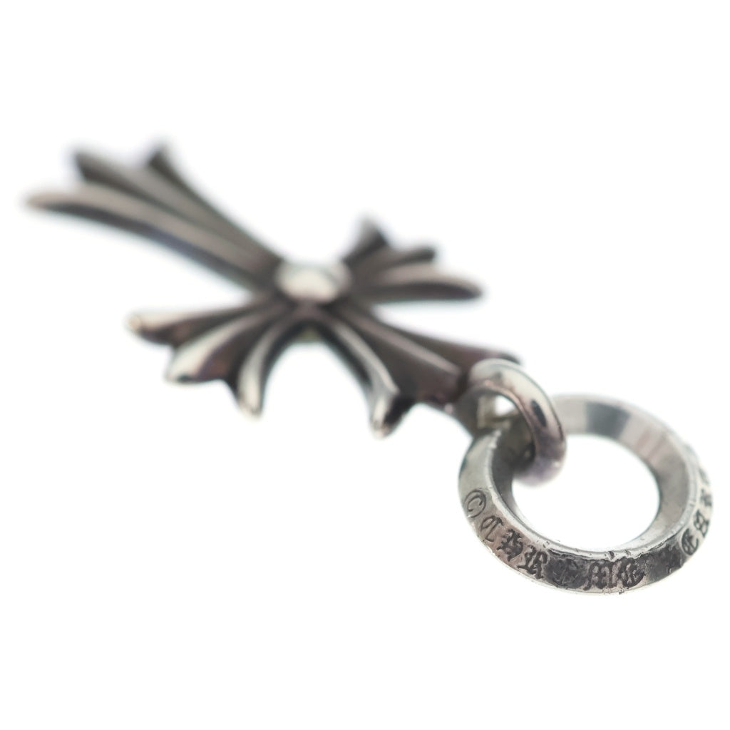 CHROME HEARTS(クロムハーツ) TINY CH CROSS タイニーCHクロス チャーム ネックレストップ シルバー BCA382