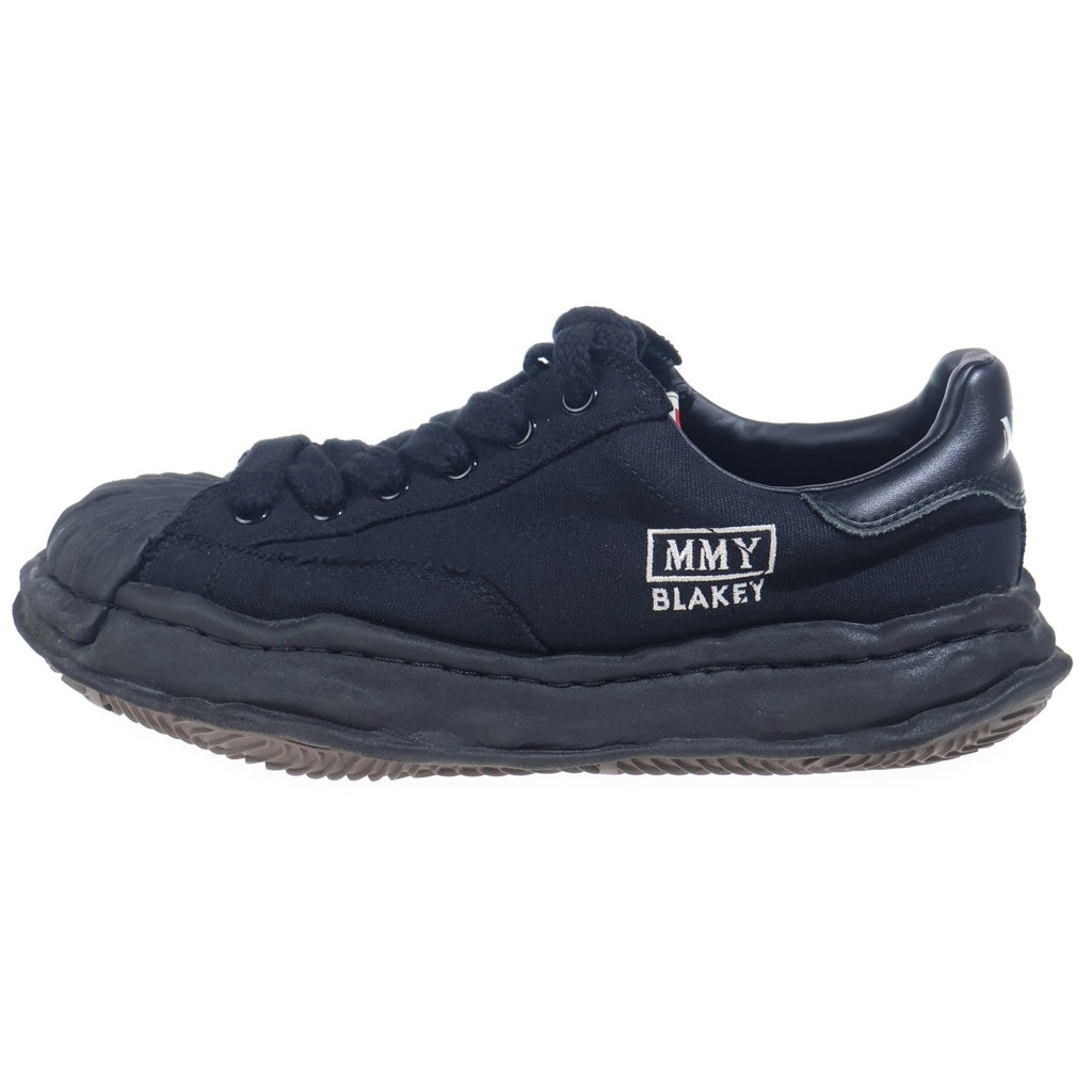 MAISON MIHARAYASUHIRO(メゾンミハラヤスヒロ) BLAKEY original stc sole canvas lowcut sneaker ブレイキー オリジナルソール キャンバス ローカットスニーカー ブラック A08FW735