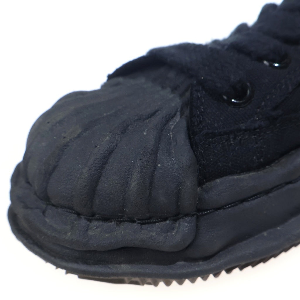 MAISON MIHARAYASUHIRO(メゾンミハラヤスヒロ) BLAKEY original stc sole canvas lowcut sneaker ブレイキー オリジナルソール キャンバス ローカットスニーカー ブラック A08FW735