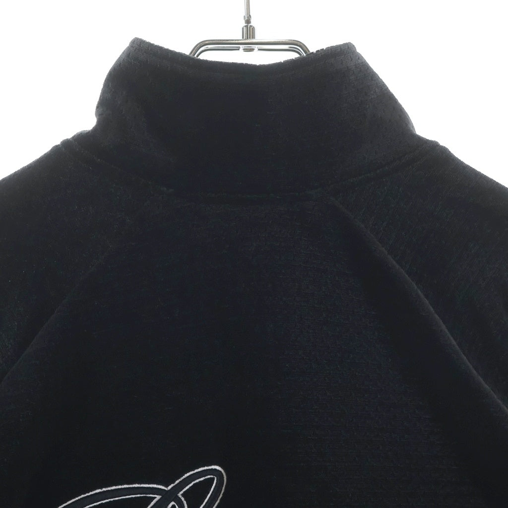 SUPREME(シュプリーム) 26SS Velour Mesh Track Jacket ベロアメッシュジップアップトラックジャケット ブラック