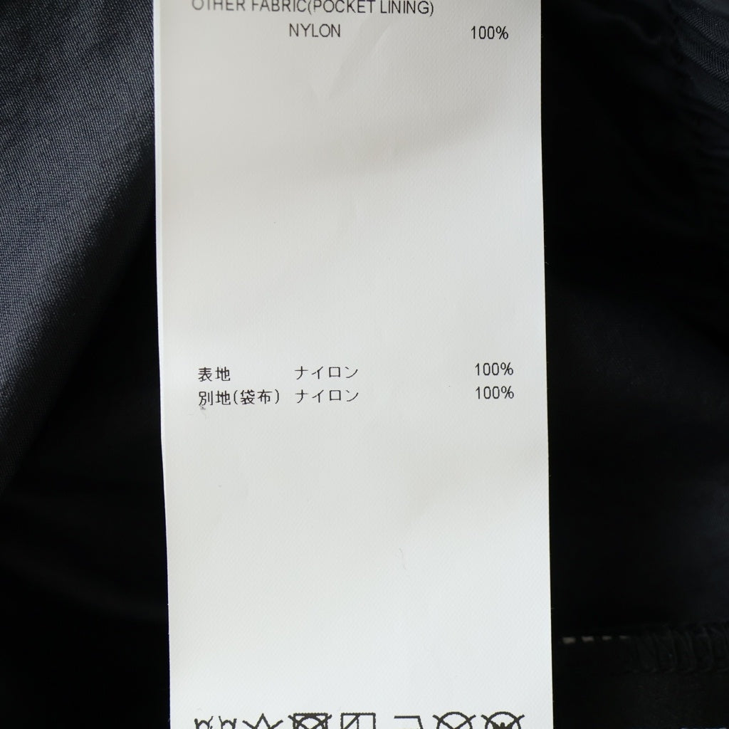 WTAPS(ダブルタップス) 25SS NYLON. TUSSAH. PERTEX? ナイロンパンツ ショーツ ブラック 251CWDT-PTM09