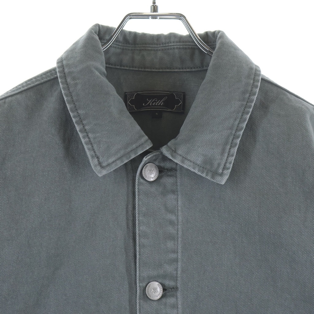 KITH(キス) 26SS Glalen Denim Jacket デニムジャケット ワークジャケット グレー 26-011-060-0023-1-0