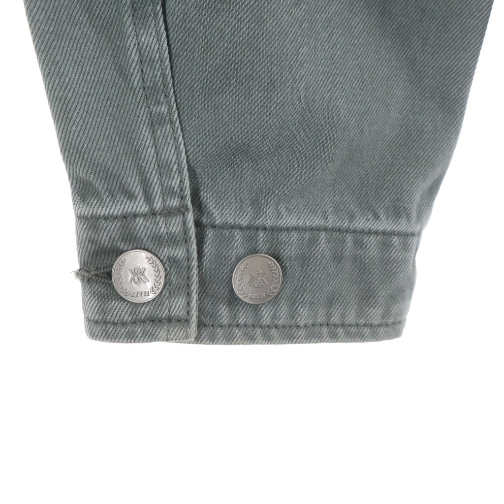 KITH(キス) 26SS Glalen Denim Jacket デニムジャケット ワークジャケット グレー 26-011-060-0023-1-0