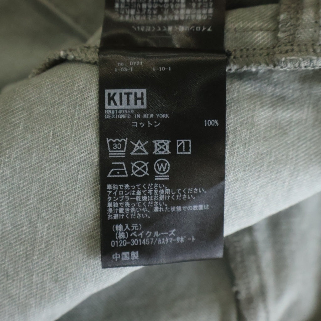 KITH(キス) 26SS Glalen Denim Jacket デニムジャケット ワークジャケット グレー 26-011-060-0023-1-0