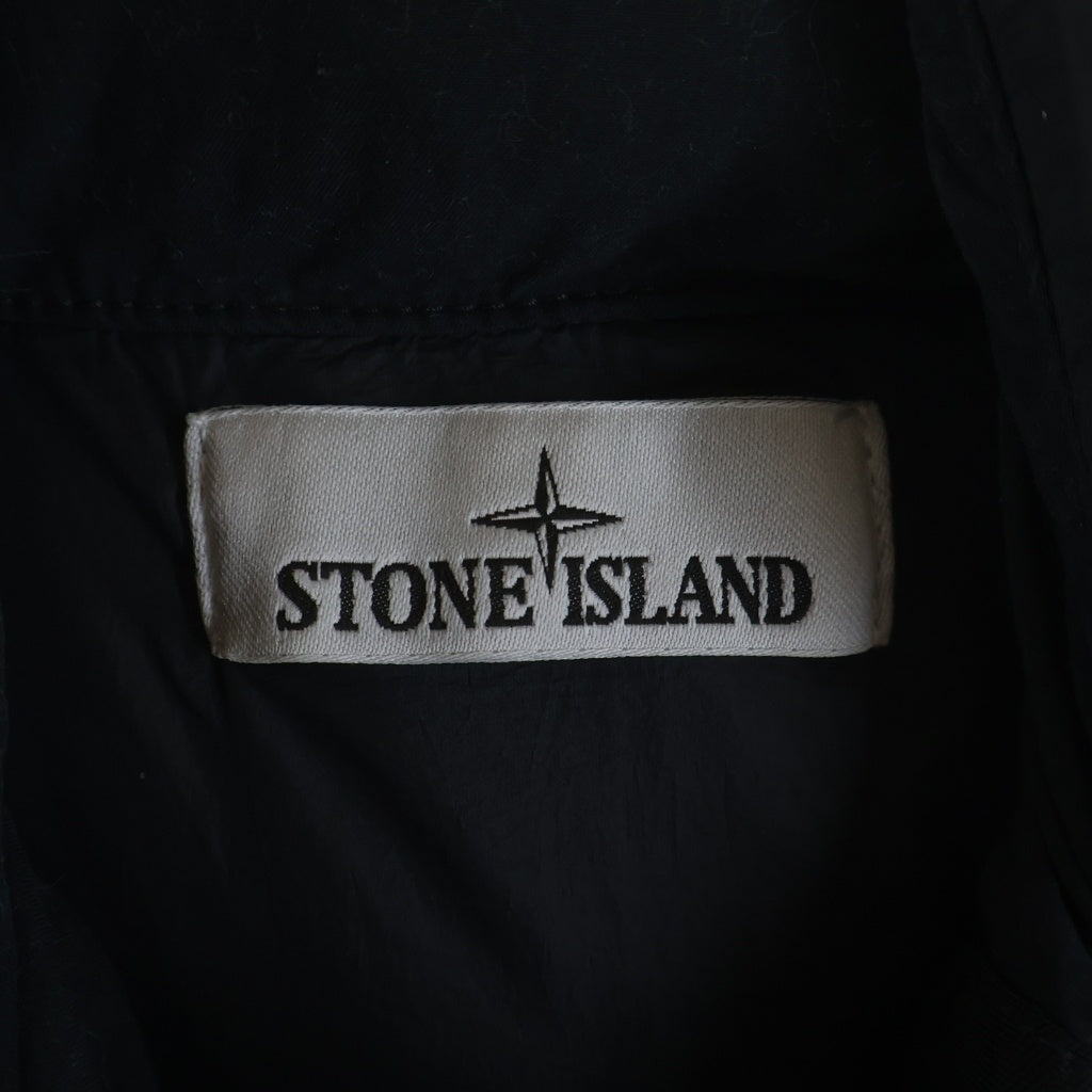 STONE ISLAND(ストーンアイランド) MOLESKIN LINED COMPASS FIELD JACKET K2S1541000107 モールスキン コンパスフィールドジャケット ダウンジャケット ブラック