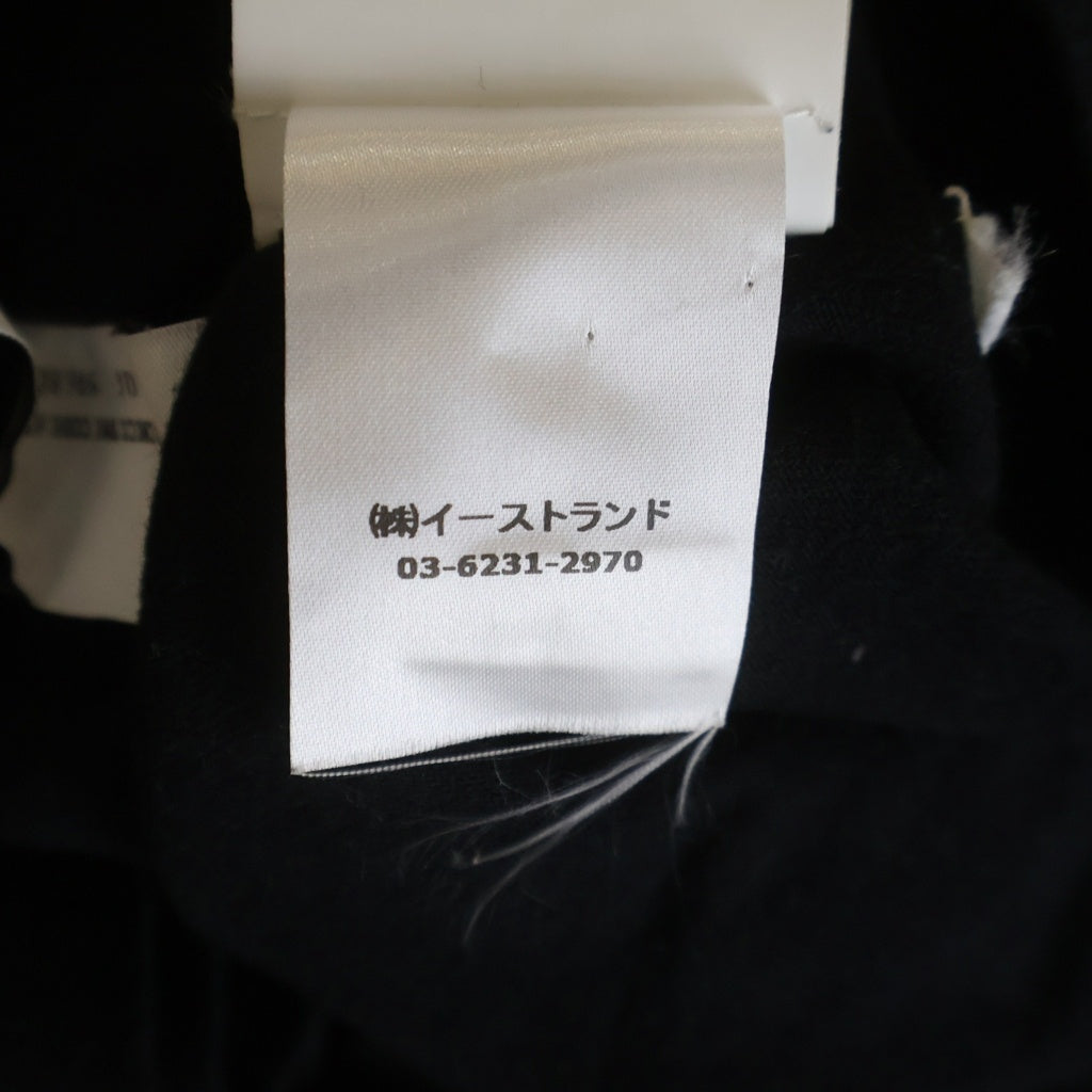 OFF-WHITE(オフホワイト) ロゴプリント クルーネック半袖Tシャツカットソー ブラック OMAA038C99JER003