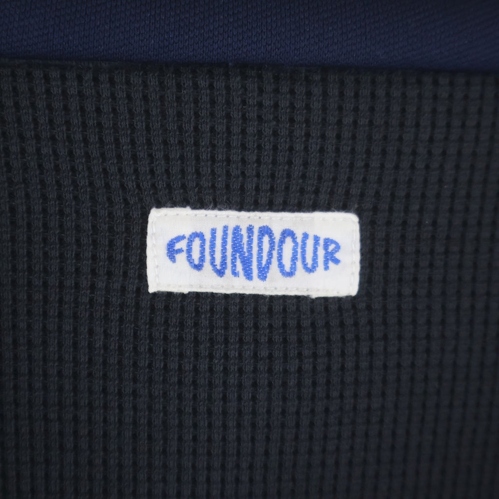 NO BRAND(ノーブランド) FOUNDOUR ファウンダ 25SS ZIP UP HOODIE