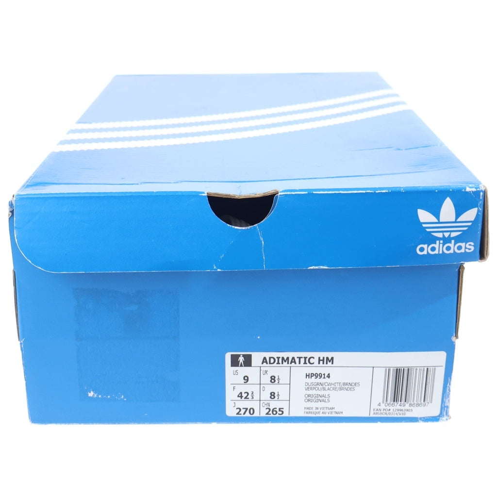 adidas(アディダス) 22SS ×HUMAN MADE ADIMATIC HM HP9914 アディマティック ローカットスニーカー ダストグリーン
