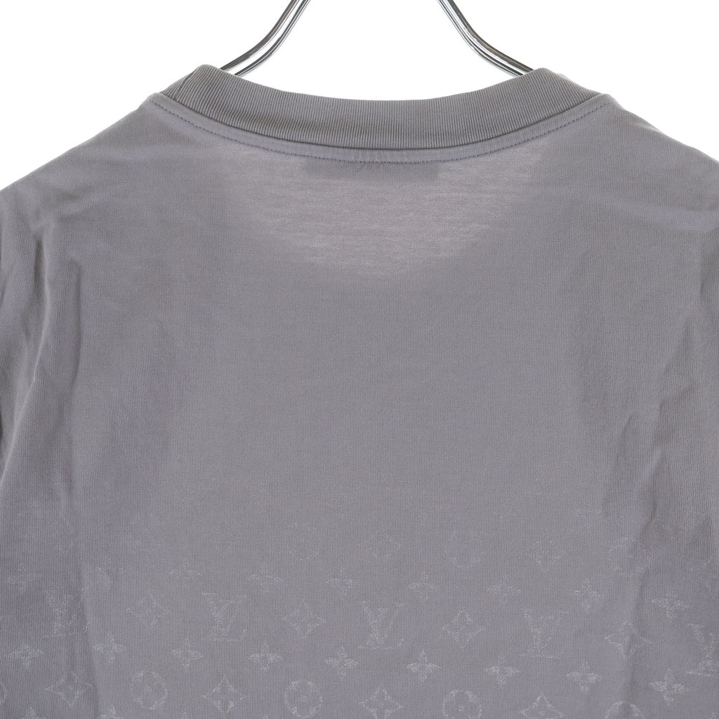 LOUIS VUITTON(ルイヴィトン) 21SS グラディエントモノグラム グラデーション クルーネック 半袖Tシャツカットソー グレー RM211Q NPG HKY42W