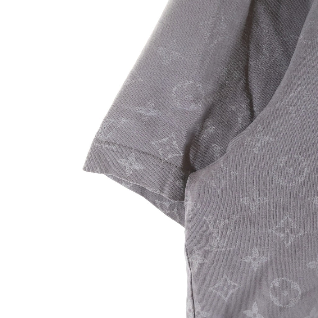 LOUIS VUITTON(ルイヴィトン) 21SS グラディエントモノグラム グラデーション クルーネック 半袖Tシャツカットソー グレー RM211Q NPG HKY42W
