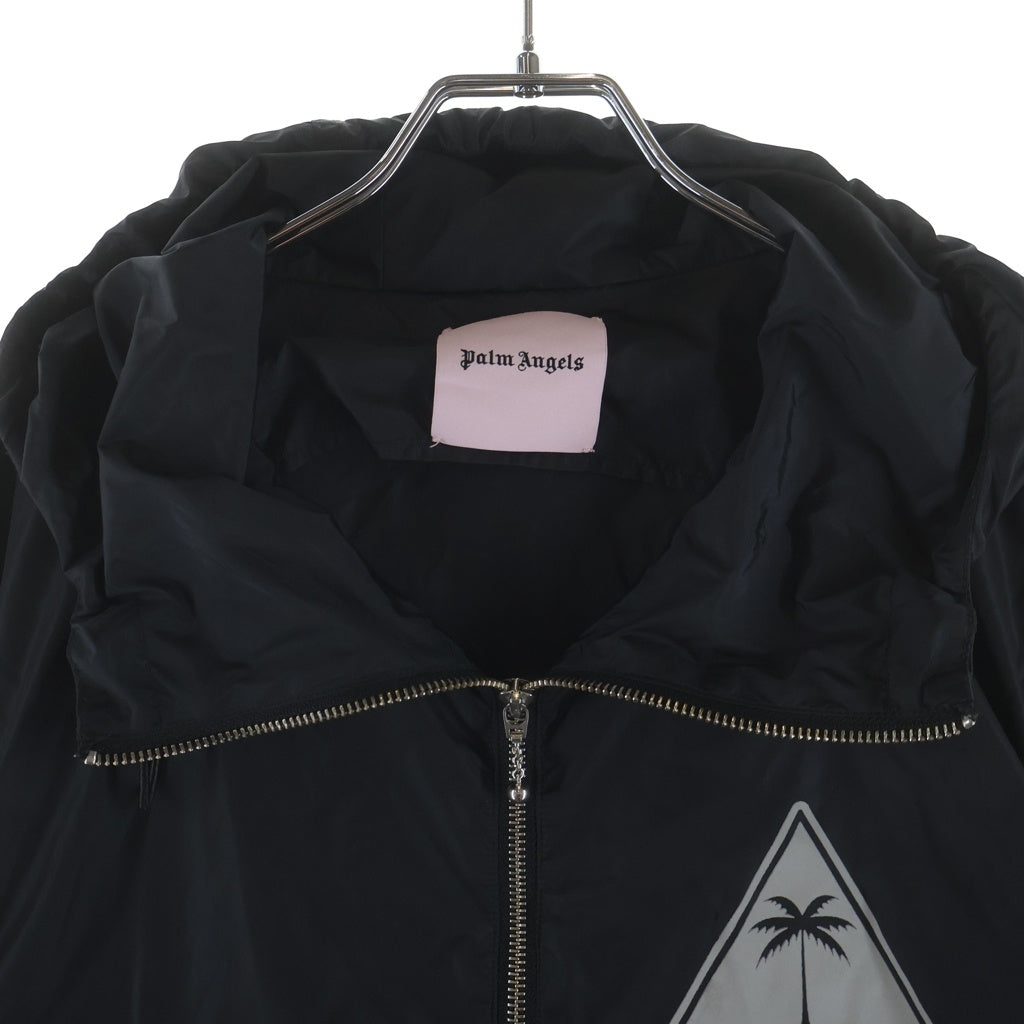 Palm Angels(パームエンジェルス) 17AW PAIM ICON RAIN JACKET PMEB006F17309007 パーム アイコン レイン ナイロンジャケット ブラック