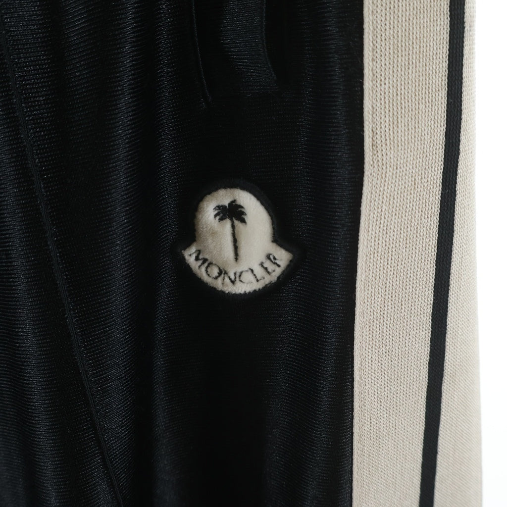 MONCLER(モンクレール) 22AW ×PALM ANGELS SIDELINE TRACK PANT H209L8H00001 パーム エンジェルス サイドライン トラック パンツ ブラック