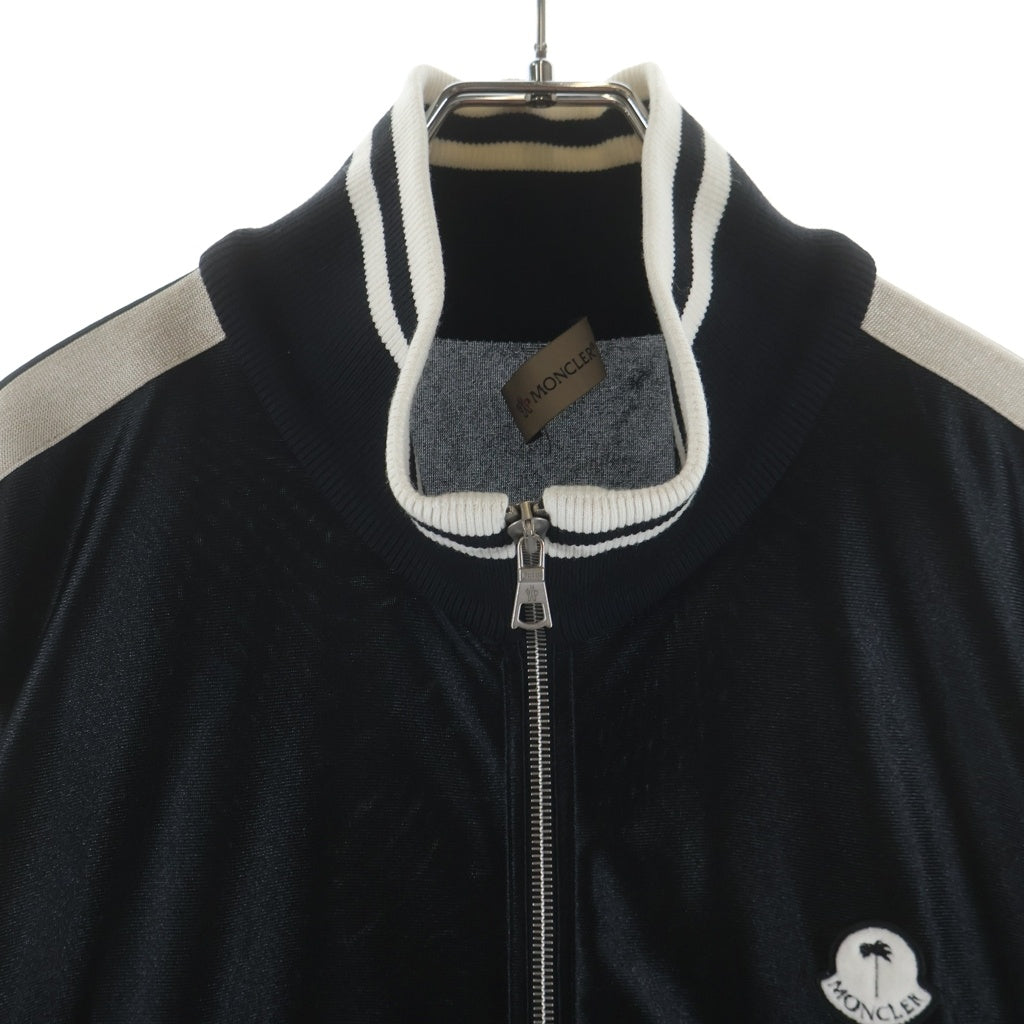 MONCLER(モンクレール) 22AW ×PALM ANGELS TRACK ZIP UP H209L8G00002 パームエンジェルス ジップアップ トラックジャケット ブラック