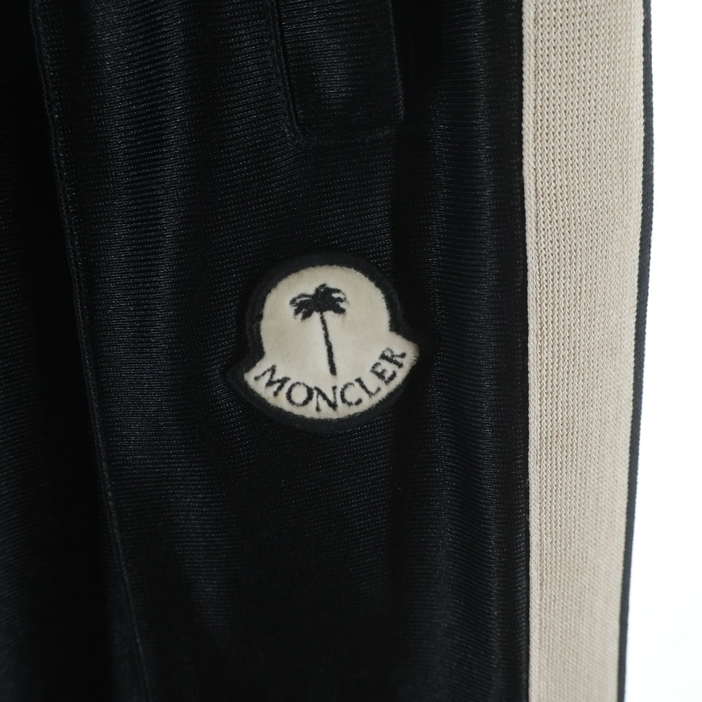 MONCLER(モンクレール) 22AW ×PALM ANGELS SIDELINE TRACK PANT H209L8H00001 パーム エンジェルス サイドライン トラック パンツ ブラック