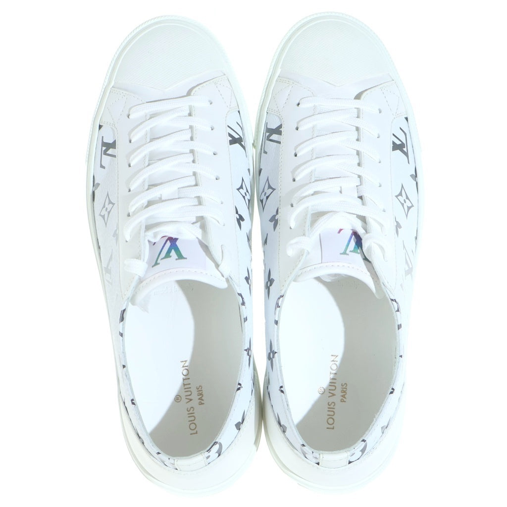 LOUIS VUITTON(ルイヴィトン) モノグラム タトゥーライン レザー ローカットスニーカー ホワイト LD1200