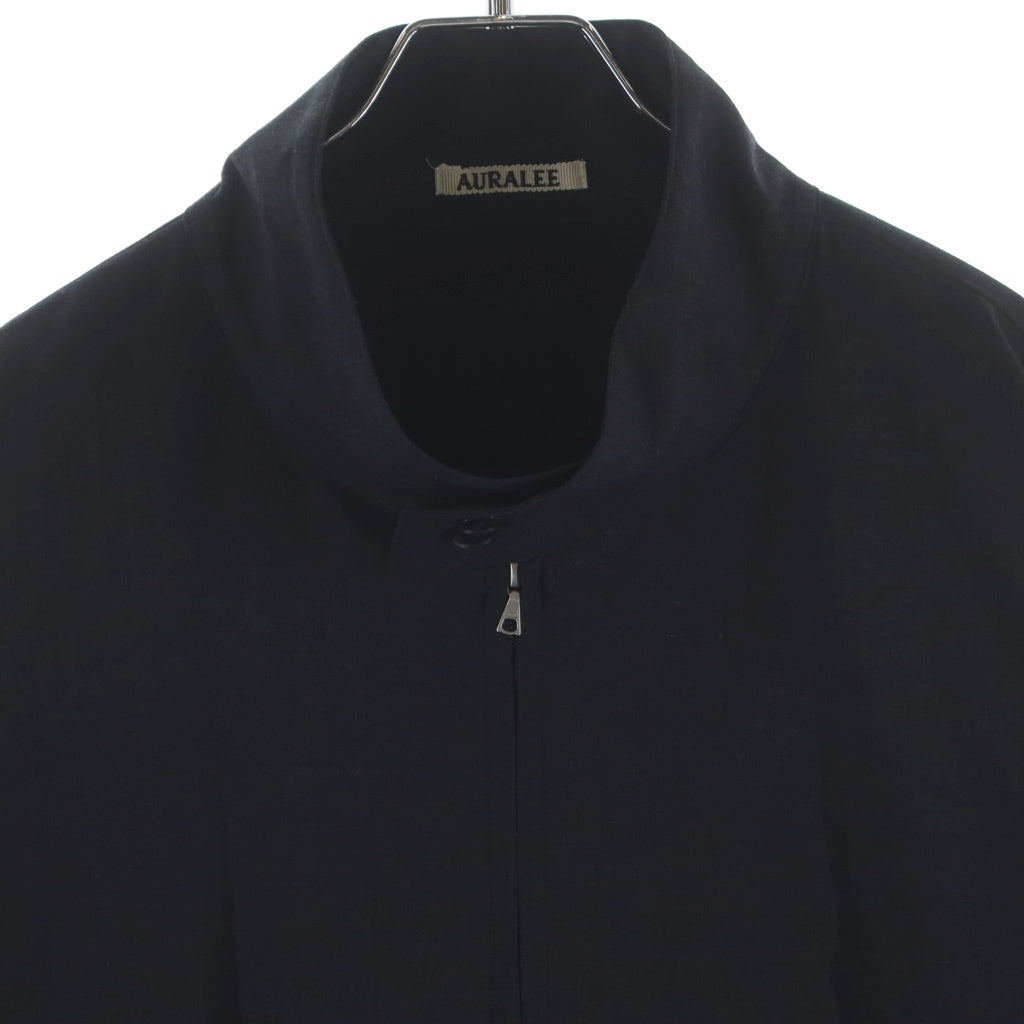 AURALEE(オーラリー) 26SS ULTRA FINE TROPICAL WOOL ZIP BLOUSON ウルトラ ファイン トロピカル ウール ジップブルゾン ジャケット グレー A26SB01MT