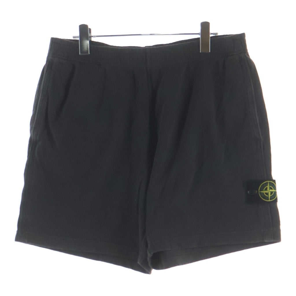 STONE ISLAND(ストーンアイランド) コンパスロゴパッチ ドローコード ヴィンテージ加工 ジョガーショートパンツ カーキ