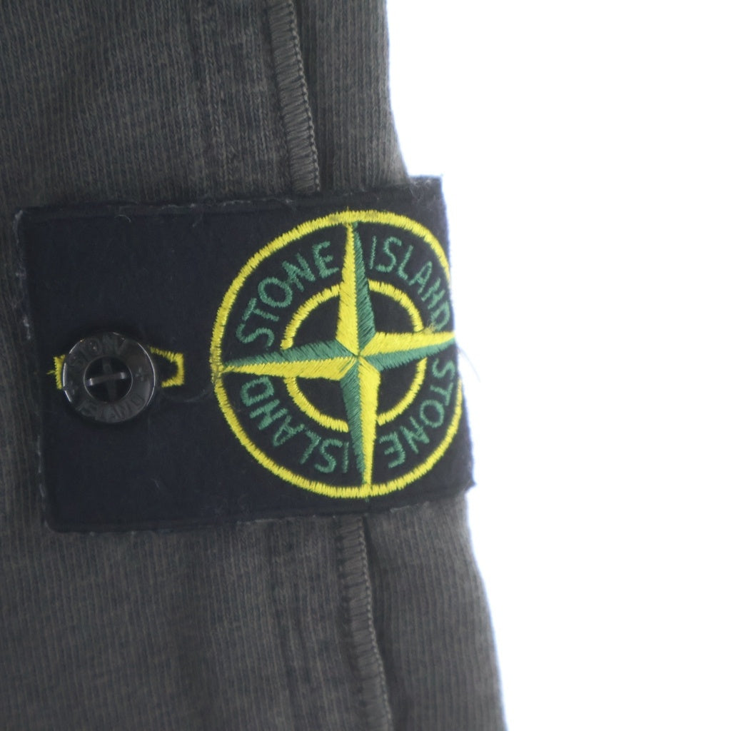 STONE ISLAND(ストーンアイランド) コンパスロゴパッチ ドローコード ヴィンテージ加工 ジョガーショートパンツ カーキ