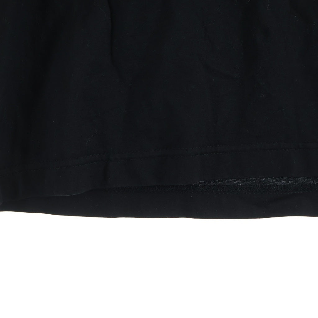 JOHN LAWRENCE SULLIVAN(ジョンローレンスサリバン) COTTON JERSEY SWITCHED TOP コットンジャージークルーネック長袖カットソー ブラック 5B007-0225-19