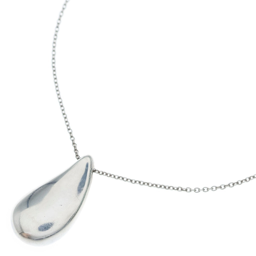 TIFFANY & Co.(ティファニー) ラージ ティアドロップ ロング ネックレス シルバー レディース