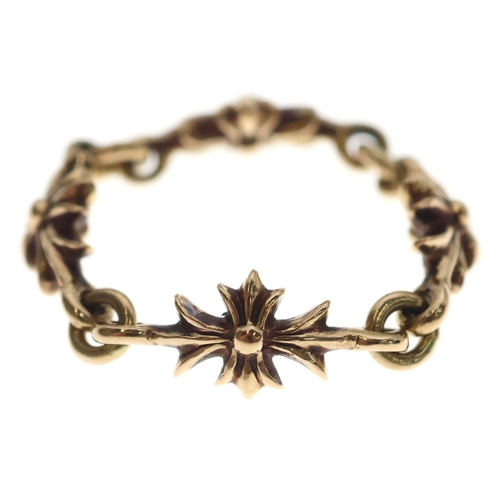 CHROME HEARTS(クロムハーツ) 22K RING TNY E CH PLS タイニーECHプラス ゴールドリング