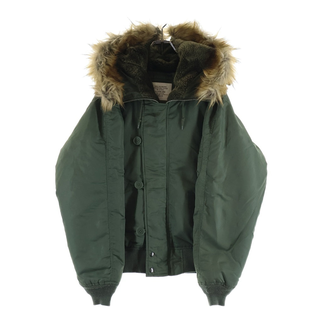 AVIREX(アヴィレックス) MIL-J-6278AVX N-2B JACKET フライトジャケット ブルゾン フーディ グリーン 783‐3952018