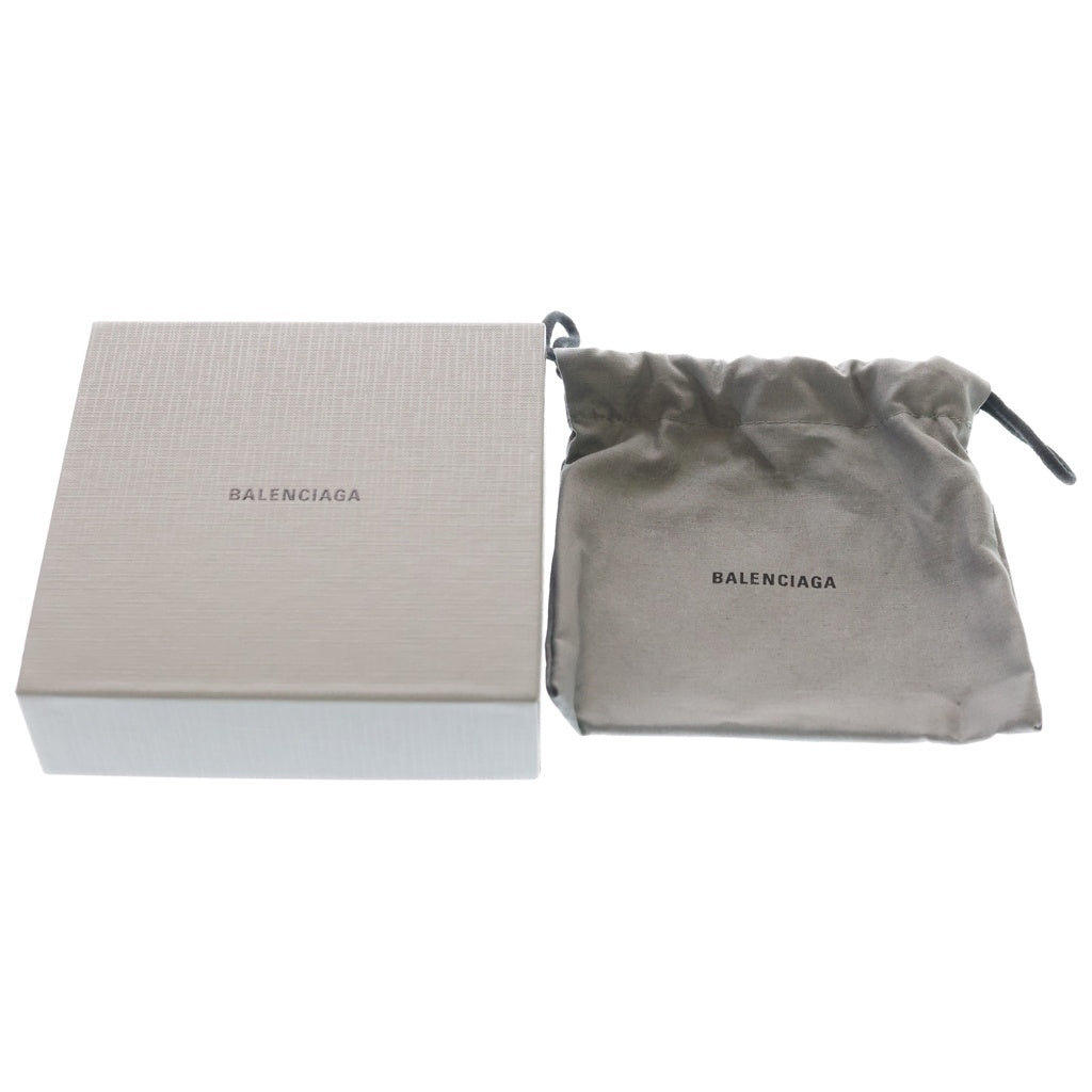 BALENCIAGA(バレンシアガ) Cash Square Folded Coin wallet graffiti スクエアウォレット グラフィティ 2つ折り ブラック 594315