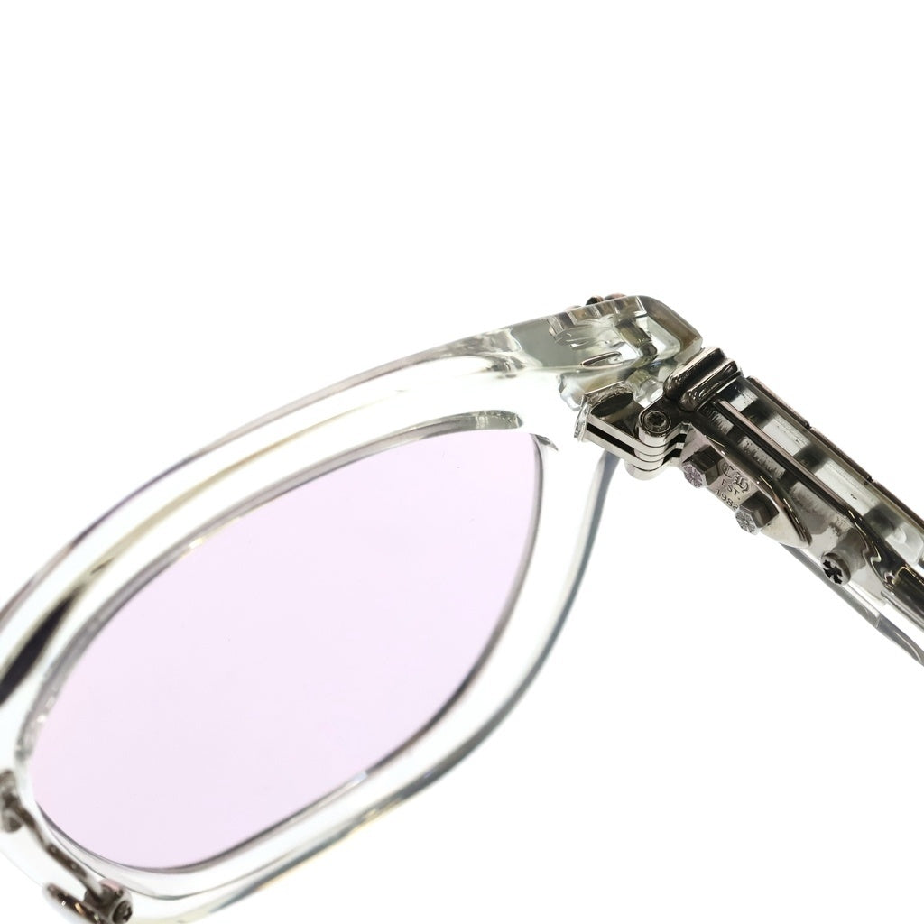 CHROME HEARTS(クロムハーツ) SMOKE SHOW-A スモークショー クリアフレーム CHプラス テンプル ウェリントン アイウェア サングラス 眼鏡 クリア 52□21‐153