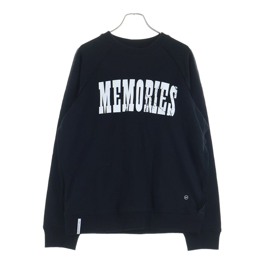 FRAGMENT DESIGN(フラグメントデザイン) ×AKA SIX SIMON BARKER MEMORIES JUMP SWEAT SHIRT エーケーエー シックス サイモン ベーカー フロントプリント クルーネックスウェットトレーナー