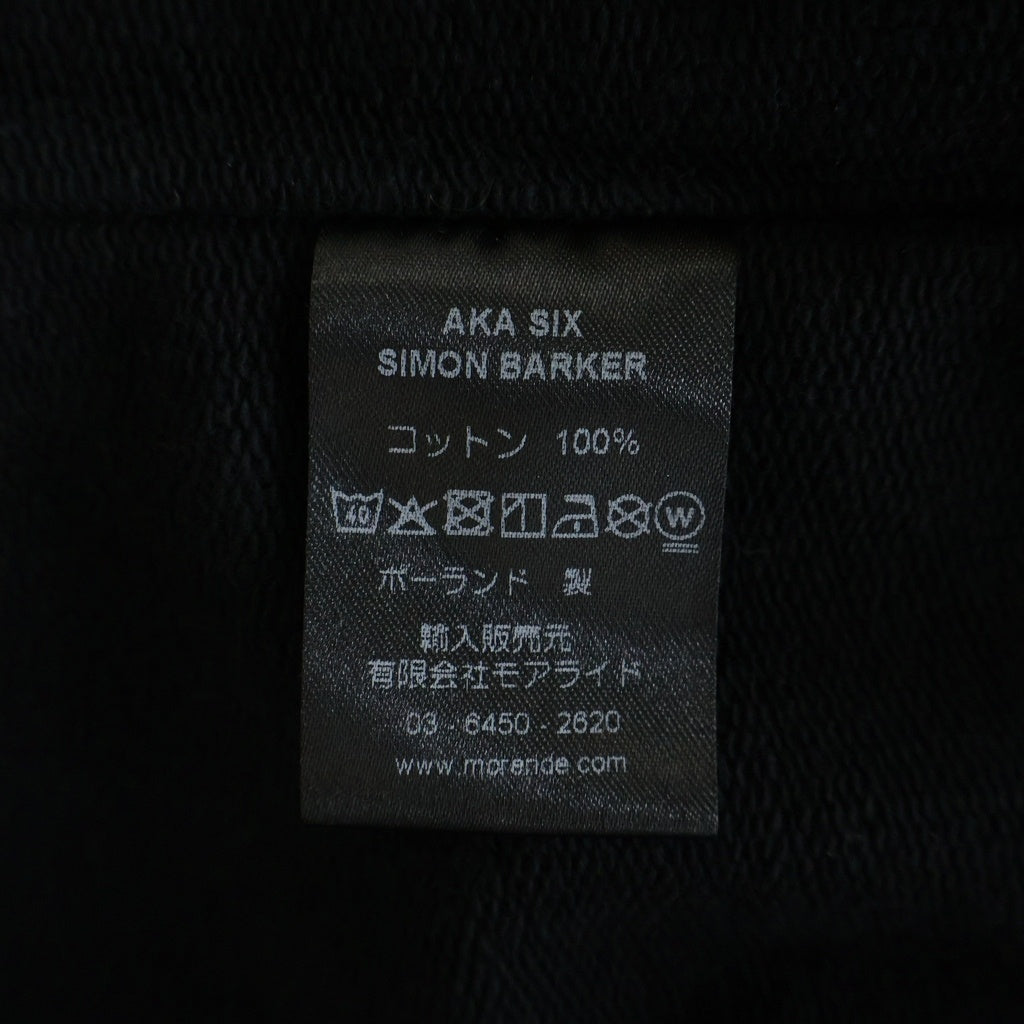 FRAGMENT DESIGN(フラグメントデザイン) ×AKA SIX SIMON BARKER MEMORIES JUMP SWEAT SHIRT エーケーエー シックス サイモン ベーカー フロントプリント クルーネックスウェットトレーナー