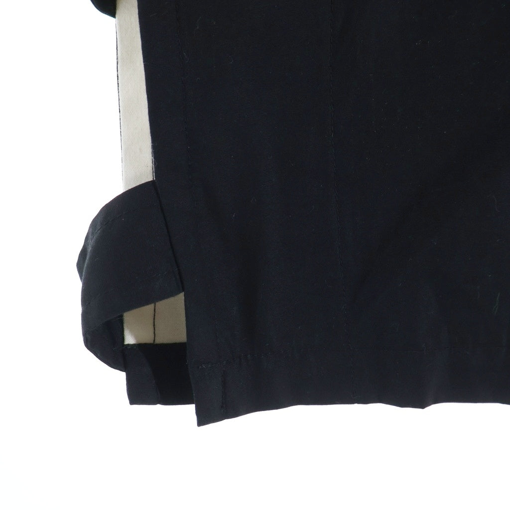 COMME des GARCONS SHIRT(コムデギャルソンシャツ) cotton poplin plain コットンポプリンサイドカットアウトベスト ブラック FM-V002