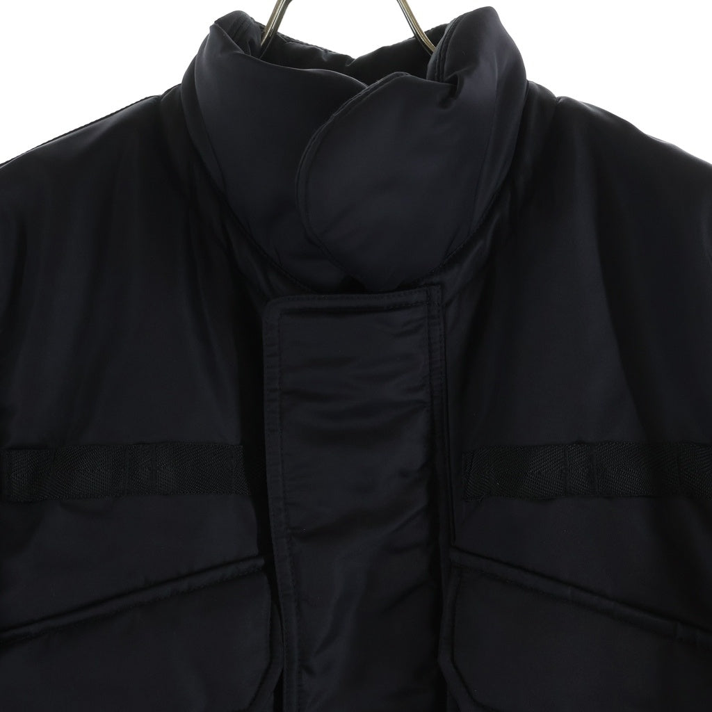NEIGHBORHOOD(ネイバーフッド) 18AW FLAK N JKT 182TSNH-JKM03 ナイロンミリタリージャケット ブルゾンジャケット ブラック