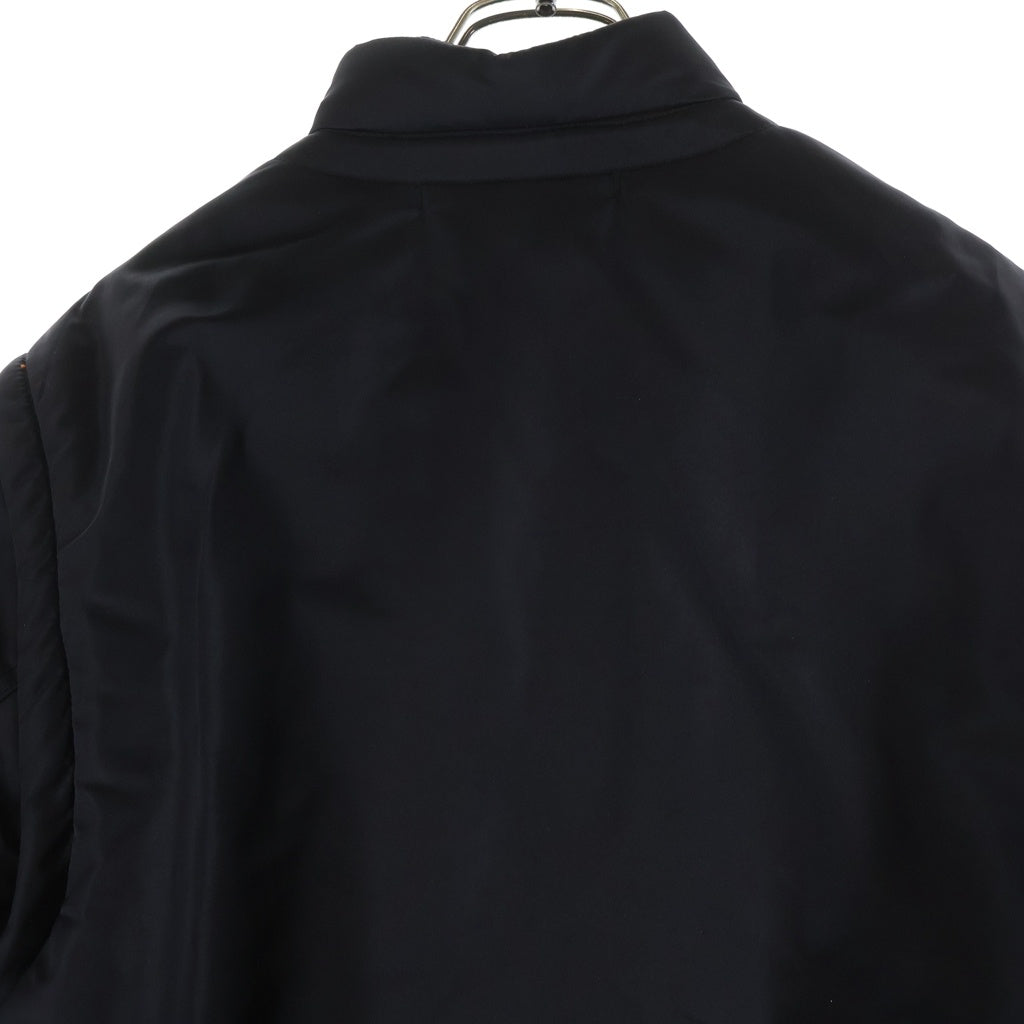 NEIGHBORHOOD(ネイバーフッド) 18AW FLAK N JKT 182TSNH-JKM03 ナイロンミリタリージャケット ブルゾンジャケット ブラック