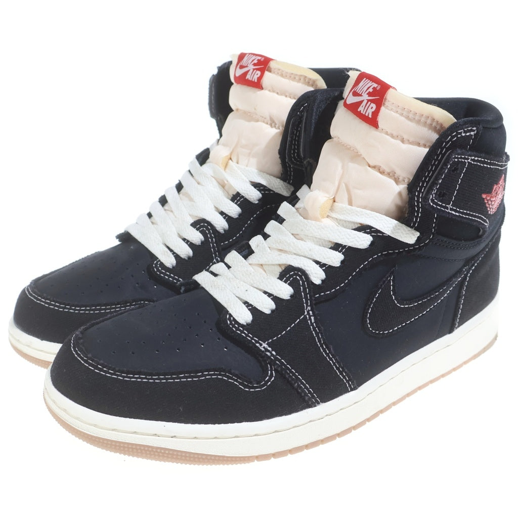 NIKE(ナイキ) Air Jordan 1 High OG Flight Club Black Sail II9811-001 エアジョーダン1 ハイ OG フライトクラブ ブラック セイル ハイカットスニーカー US10/28cm