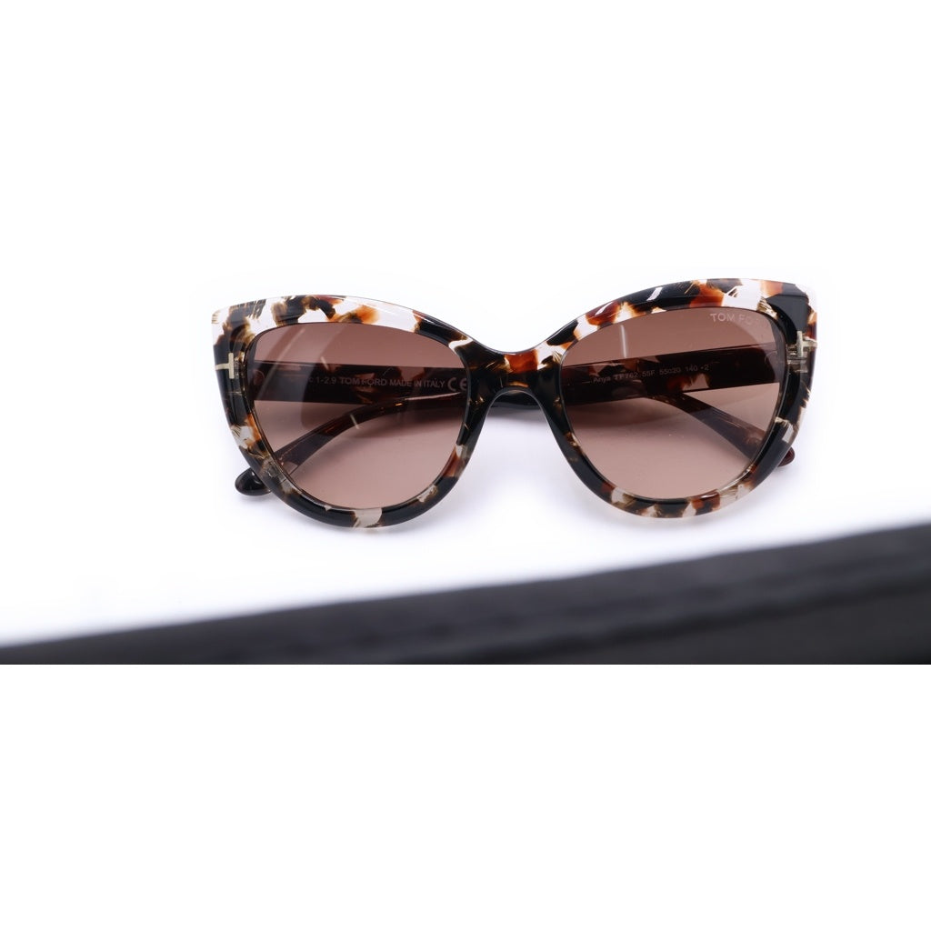 TOM FORD(トムフォード) Anya TF762 アンヤ サングラス アイウェア 眼鏡 ブラウン