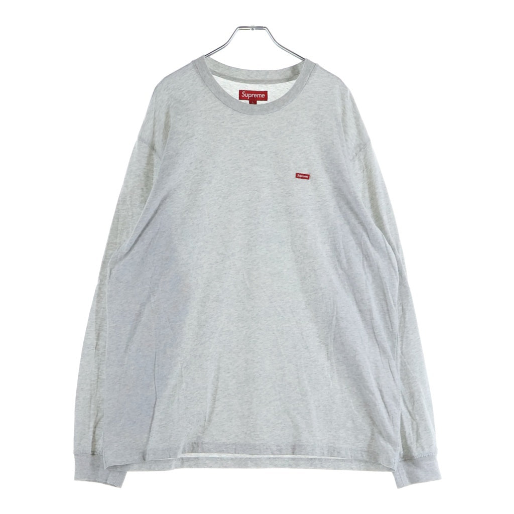 SUPREME(シュプリーム) 24AW Small Box Logo Crewneck スモールボックスロゴ クルーネック スウェット 長袖カットソー グレー