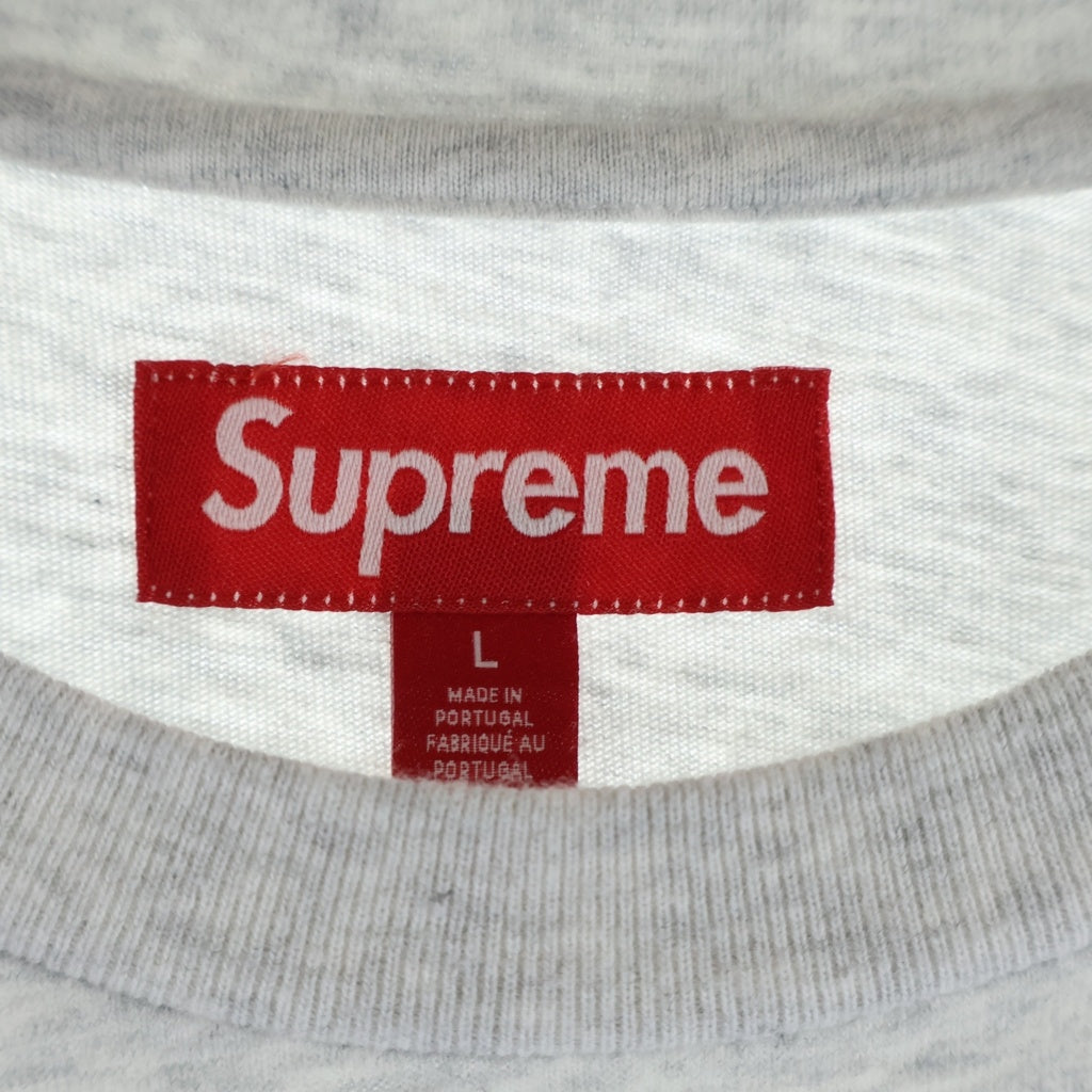 SUPREME(シュプリーム) 24AW Small Box Logo Crewneck スモールボックスロゴ クルーネック スウェット 長袖カットソー グレー