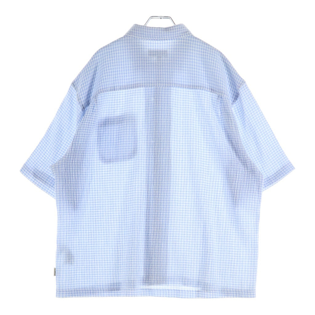 STUSSY(ステューシー) Flat Bottom Crinkled フラット ボトム クリンクルド 半袖シャツ 1110324