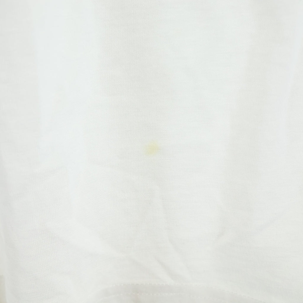 VETEMENTS(ヴェトモン) My Name Is tag-print T-shirt マイネームイズ クルーネック半袖Tシャツ ホワイト UE52TR140W