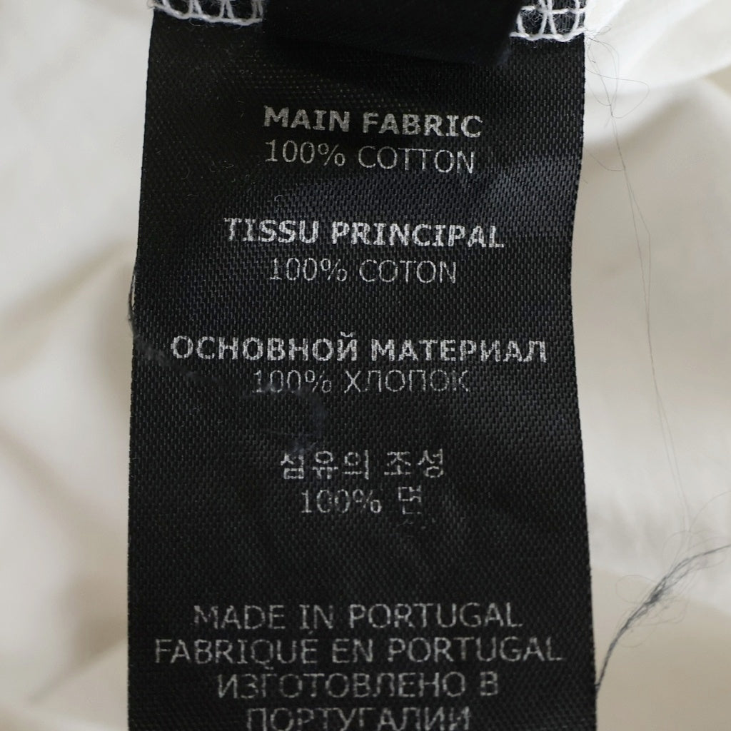 VETEMENTS(ヴェトモン) My Name Is tag-print T-shirt マイネームイズ クルーネック半袖Tシャツ ホワイト UE52TR140W