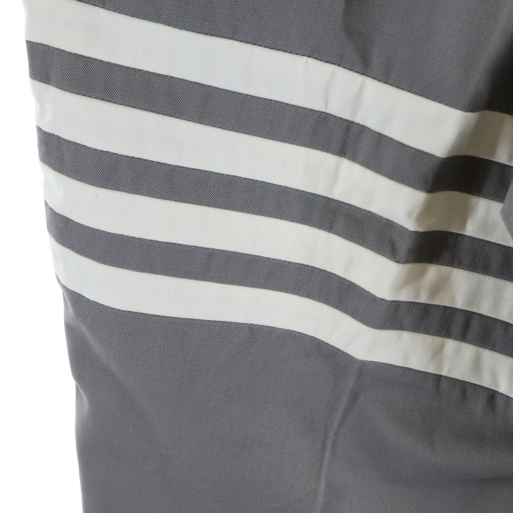 THOM BROWNE(トムブラウン) 4-BAR クラシックテ-ラードスラックスパンツ グレー MTU245A-03788035