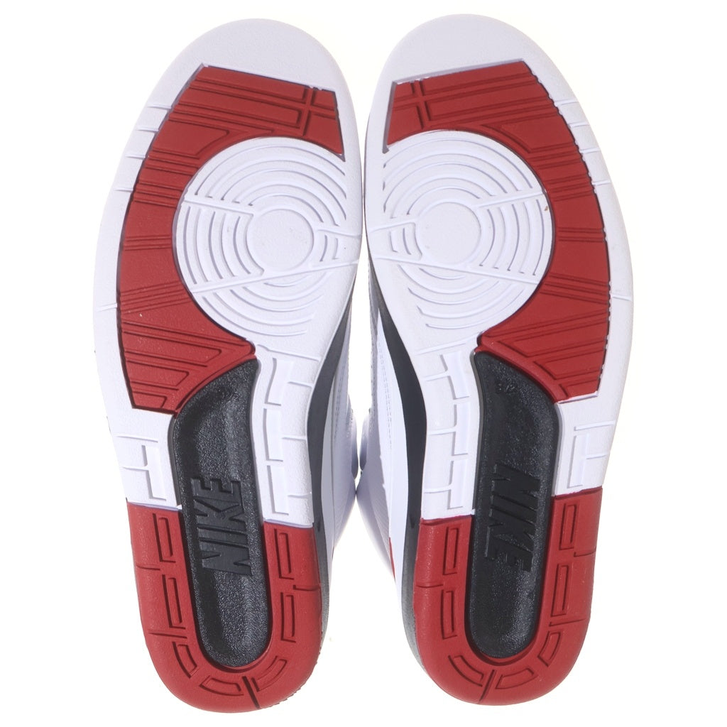 NIKE(ナイキ) AIR JORDAN 2 OG CHICAGO 2022 DX2454-106 エアジョーダン2 シカゴ ハイカットスニーカー ホワイト/ブラック/レッド US9.5/27.5cm
