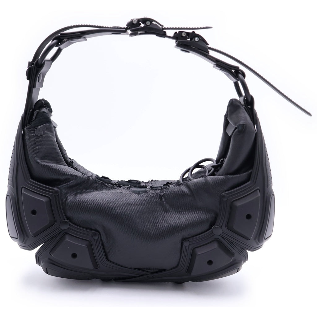NO BRAND(ノーブランド) INNERRAUM （インナーム) Module 02 Half Moon フェイクレザー ハーフムーン ワンショルダーバッグ ハンドバッグ ブラック