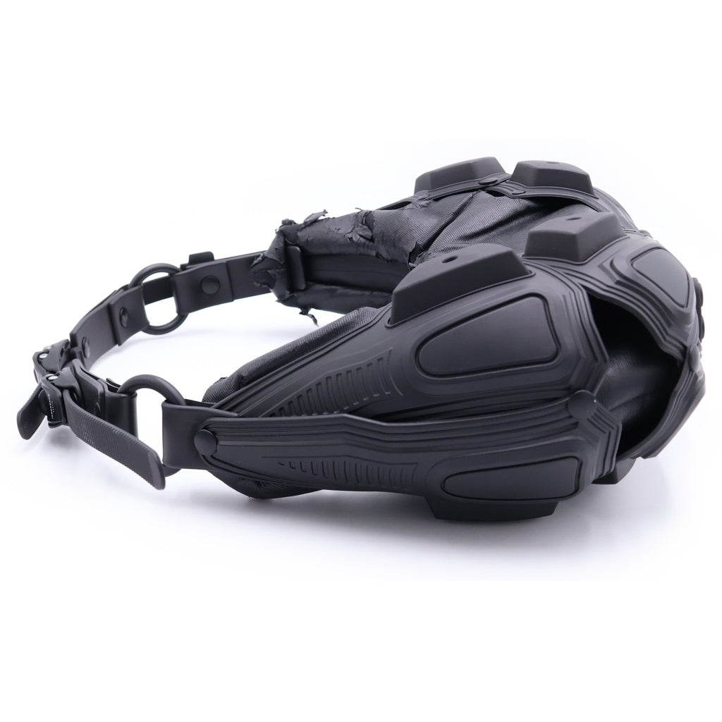 NO BRAND(ノーブランド) INNERRAUM （インナーム) Module 02 Half Moon フェイクレザー ハーフムーン ワンショルダーバッグ ハンドバッグ ブラック