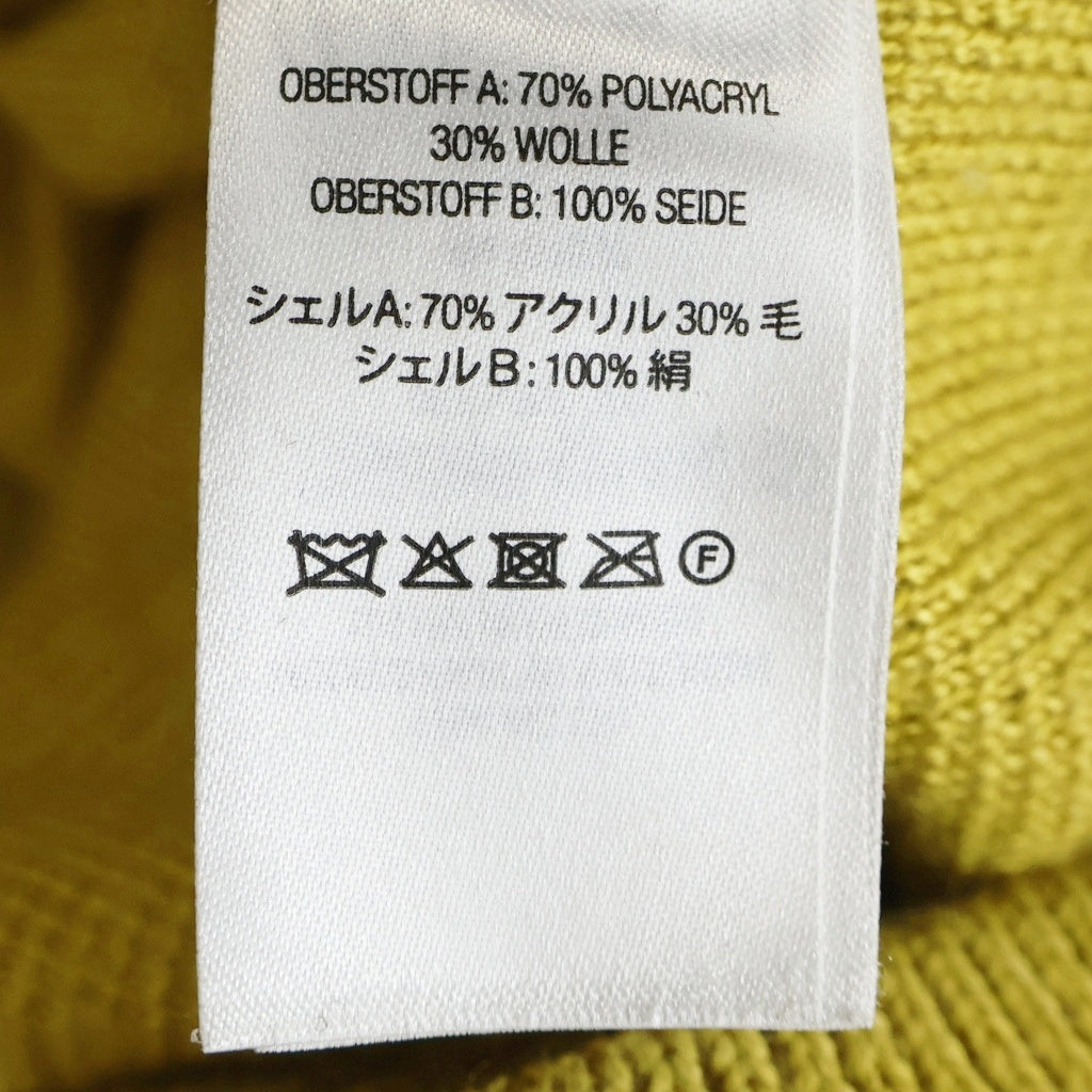 SUPREME(シュプリーム) 23AW Silk Map Cardigan シルクマップ 長袖ニットカーディガン イエロー