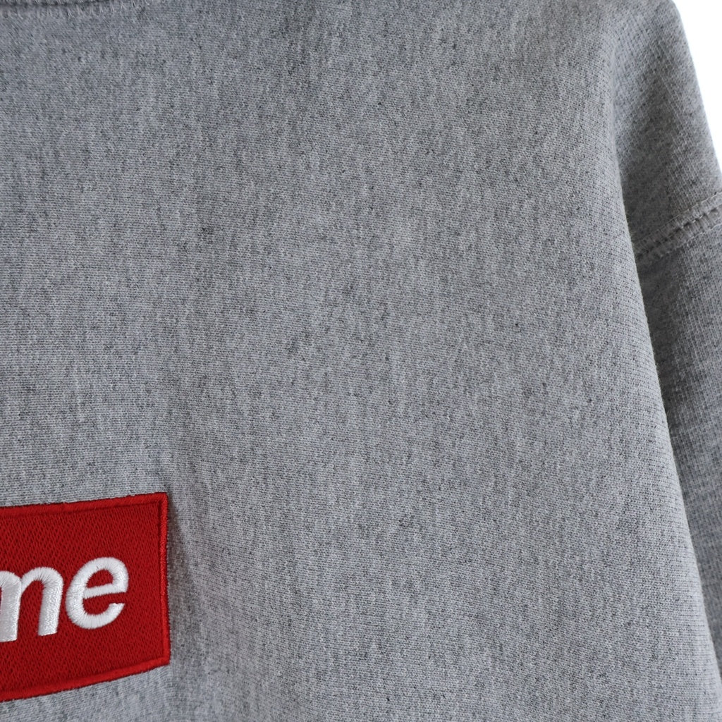 SUPREME(シュプリーム) 12AW Box Logo Hooded Sweatshirt ボックスロゴ スウェット プルオーバーパーカー グレー
