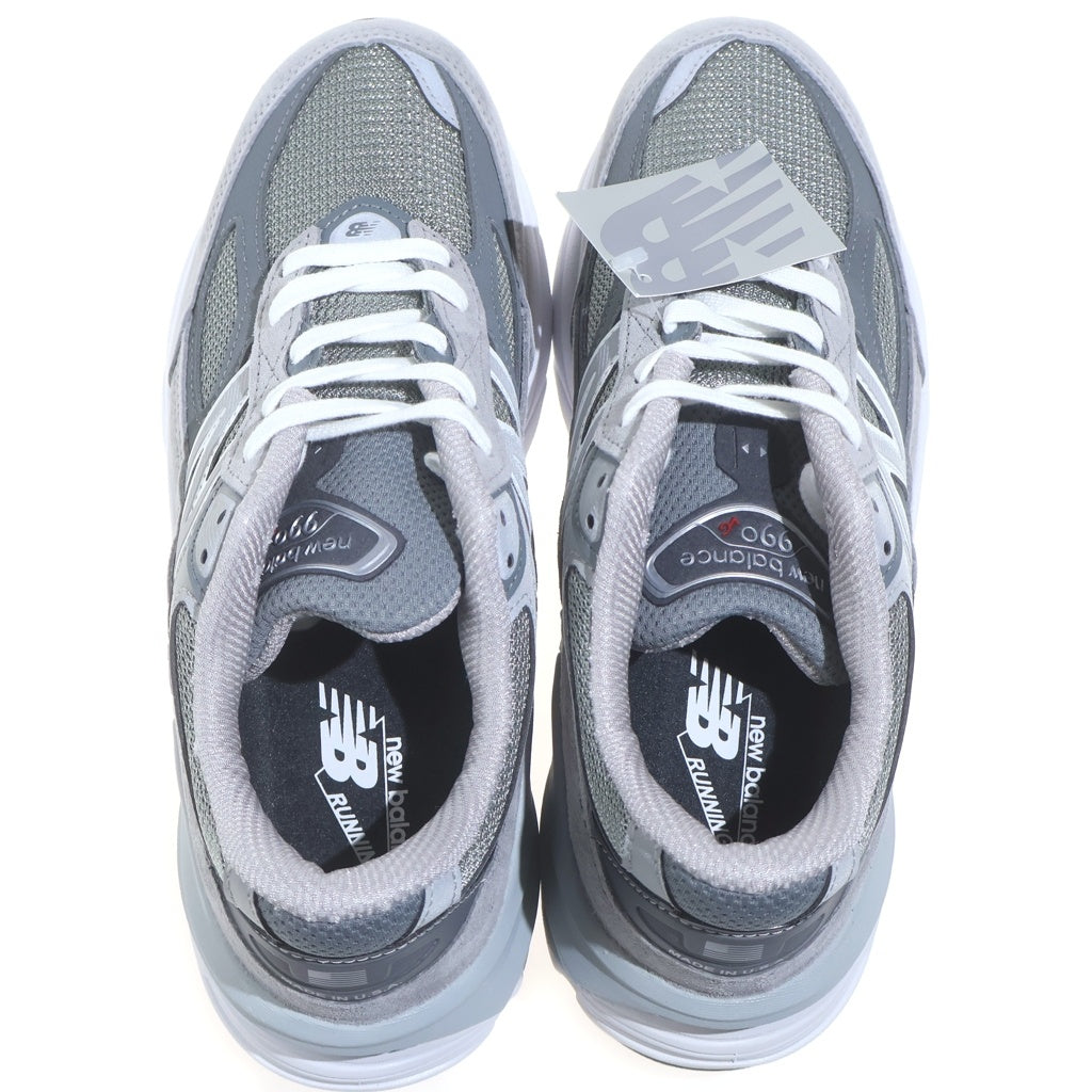 New Balance(ニューバランス) New Balance 990V6 Gray Heel Logo NB ニューバランス 990V6 グレー ヒールロゴ NB ローカットスニーカー グレー M990GL6
