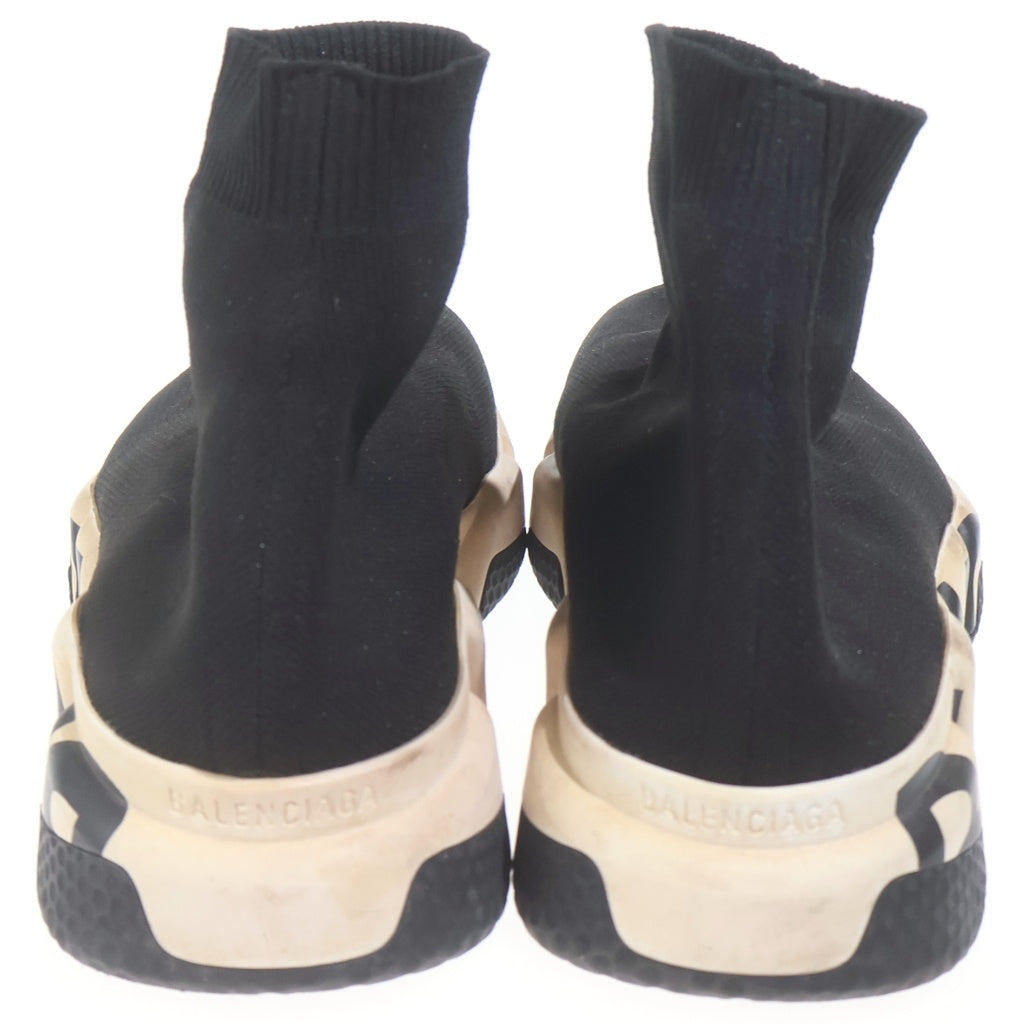 BALENCIAGA(バレンシアガ) SPEED TRAINER 605942 スピードトレーナー グラフィティ ソックススニーカー ブラック