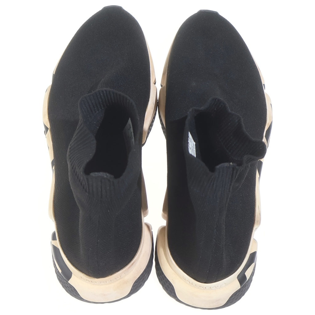 BALENCIAGA(バレンシアガ) SPEED TRAINER 605942 スピードトレーナー グラフィティ ソックススニーカー ブラック