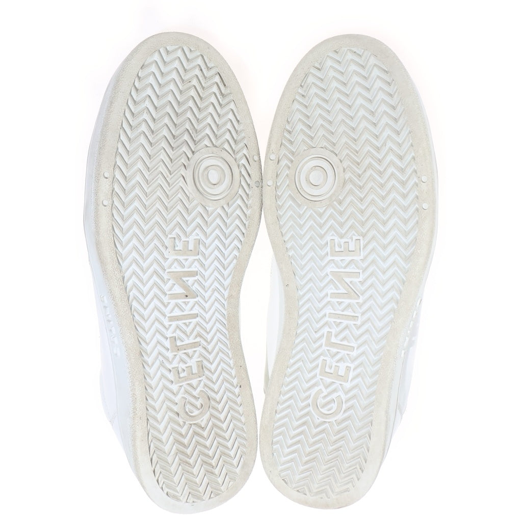 CELINE(セリーヌ) CT-02 MID CUT SNEAKER ベルクロストラップ ミッドカットスニーカー ホワイト